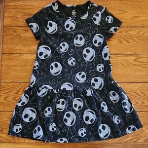 Disney Tim Burtons Nightmare Before Christmas Girls Medium Dress